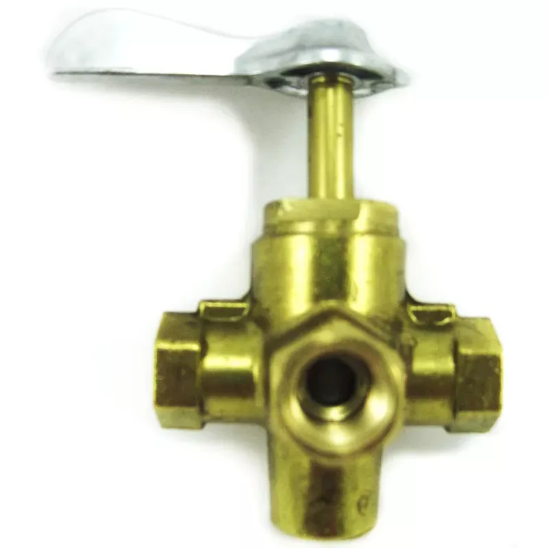 1/4″ FNPT Brass Four-Way Valve Latest