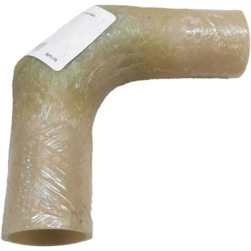 1.75 inch OD 90-Degree Fiberglass Exhaust Elbow High Quality