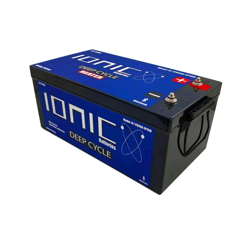 12 Volt 300Ah Lithium Deep Cycle Battery w/ Heater