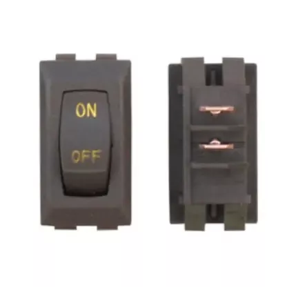 12V Labeled On/Off Brown/ Price Cut