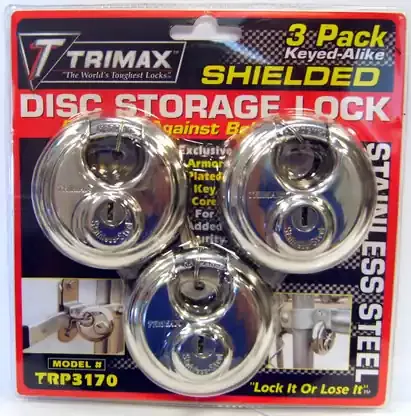 3 Pack Keyed Alike Trp170 Grab Now
