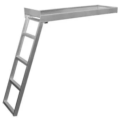 4-Step Under Deck Ladder Aluminum – JIF Marine (CSD1) Cheap