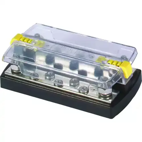 Affordable Blue Sea 2722 DualBus Plus 1/4″ Stud, 5 x 10 – 32 Screw Terminal [2722]