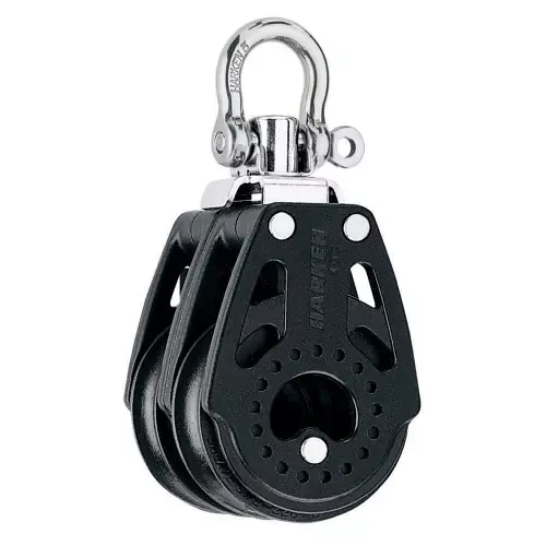 Affordable Harken 40mm Carbo Air Double Swivel Block [2638]