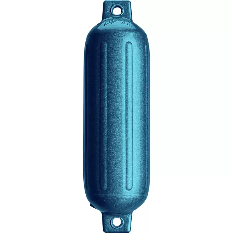 Affordable Polyform G-3 Twin Eye Fender 5.5″ x 19″ – Metallic Blue