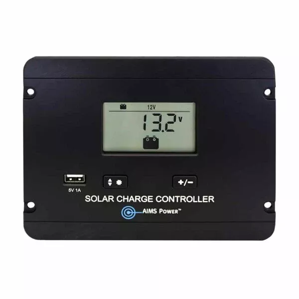Aims Power 30a Flush Mount PWM Solar CHRGR [SCC30AFM]
