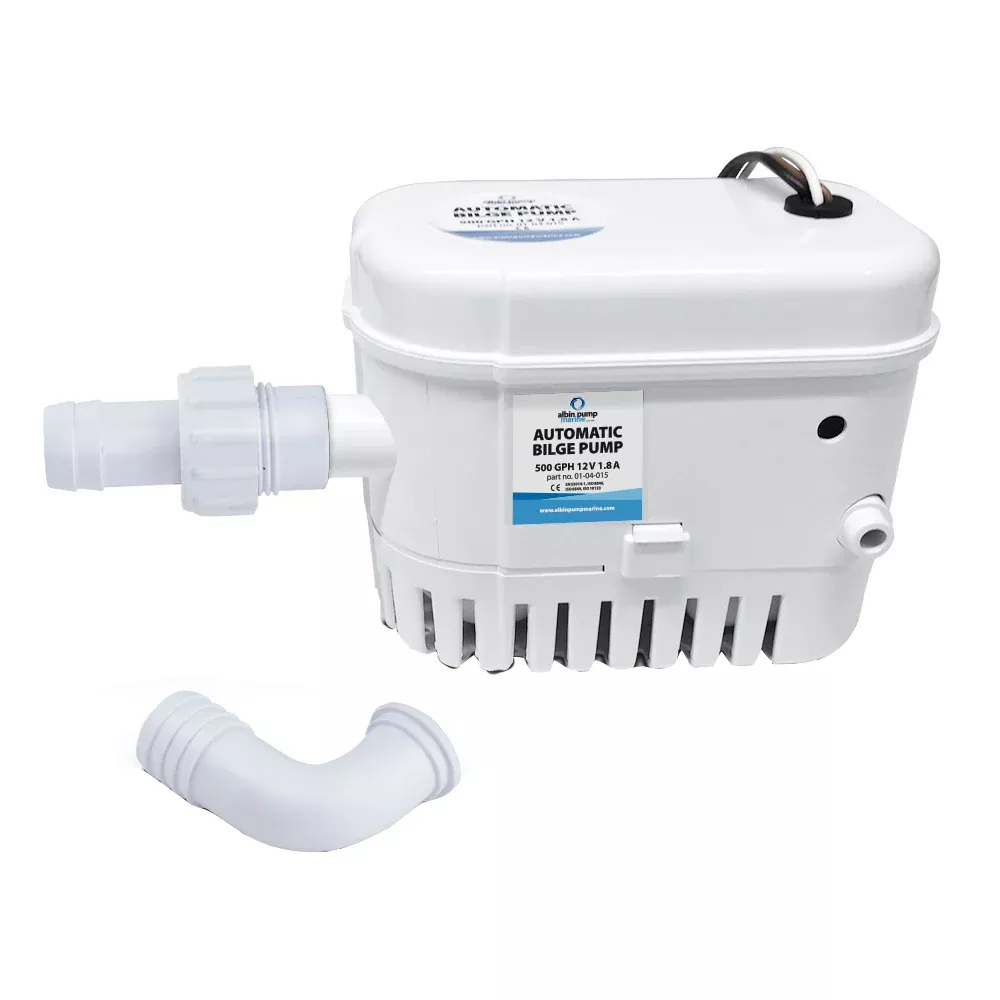 Albin Group Automatic Bilge Pump 500 GPH - 12V