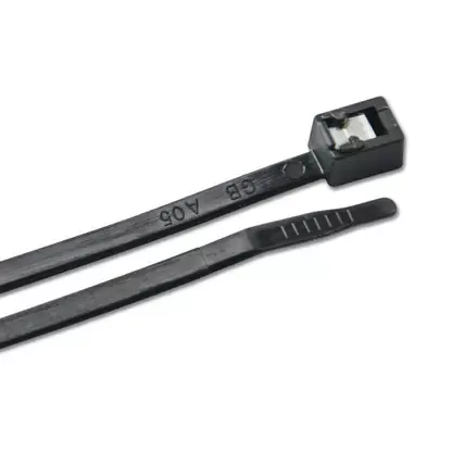 Ancor 11″ UV Black Self Cutting Cable Zip Ties – 20-Pack Time-Limited