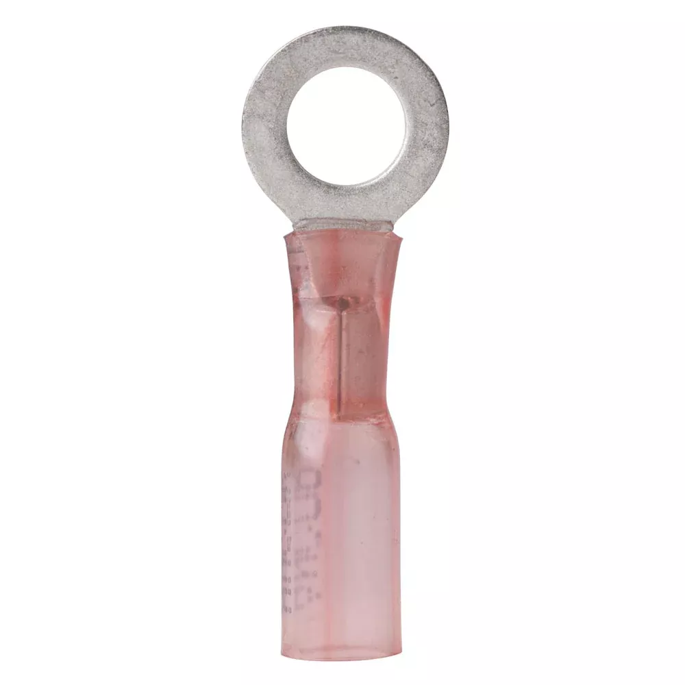 Ancor 22-18 Gauge - 1/4" Heat Shrink Ring Terminal - 25-Pack