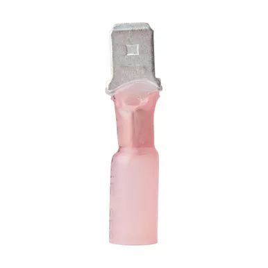 Ancor 22-18 Male Disconnect Heat Shrink Red 25 Pack