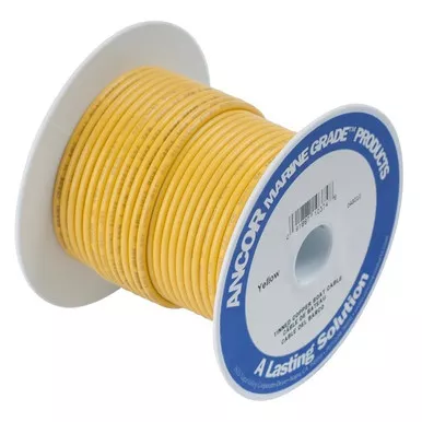 Ancor #8 Yellow 50ft Spool Tinned Copper