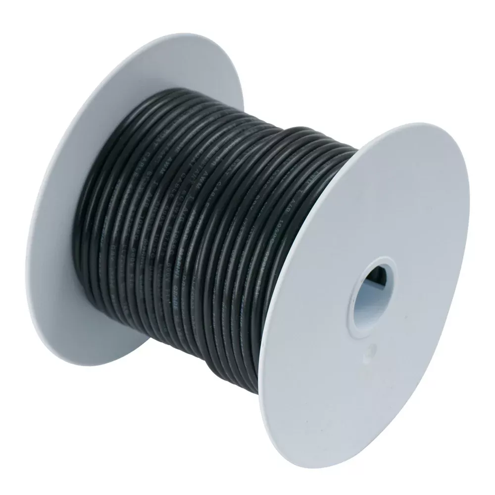 Ancor Black 4 /0 AWG Tinned Copper Battery Cable - 50' [119005]