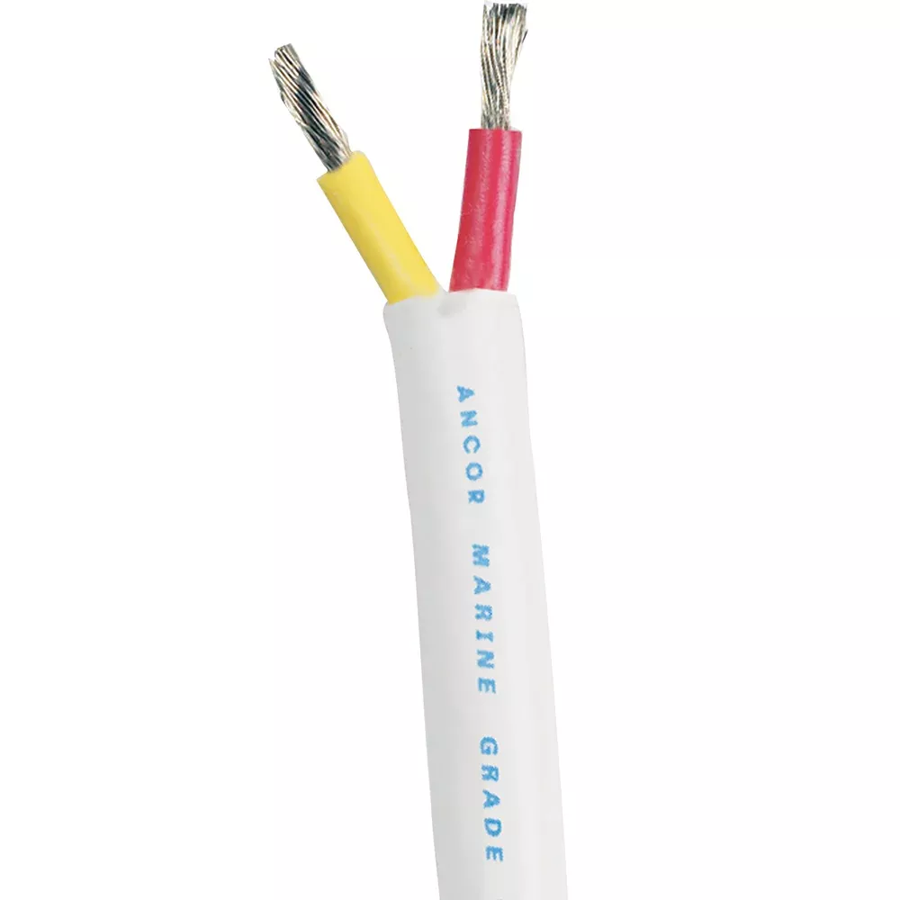 Ancor Safety Duplex Cable - 12 /2 AWG - Red /Yellow - Round - 250' [126325]
