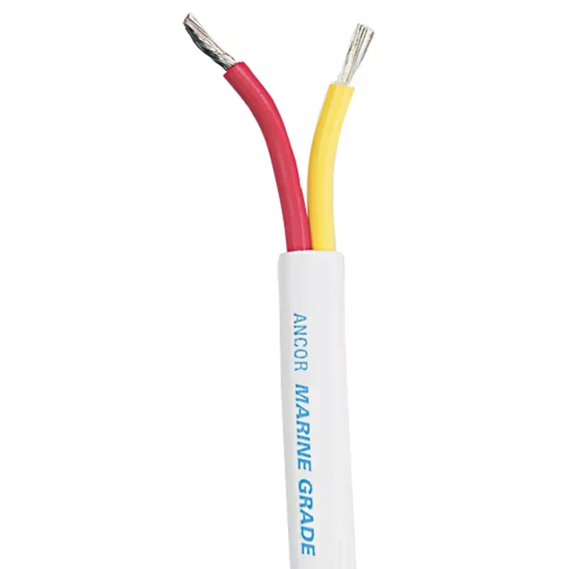 Ancor Safety Duplex Cable - 6 /2 AWG - Red /Yellow - Flat - 100' [123710]