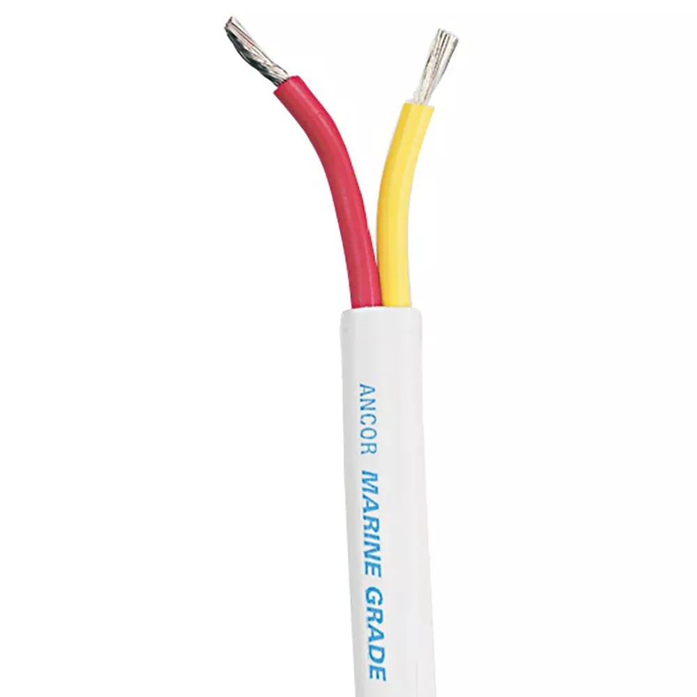 Ancor Safety Duplex Cable - 6 /2 AWG - Red /Yellow - Flat - 50' [123705]