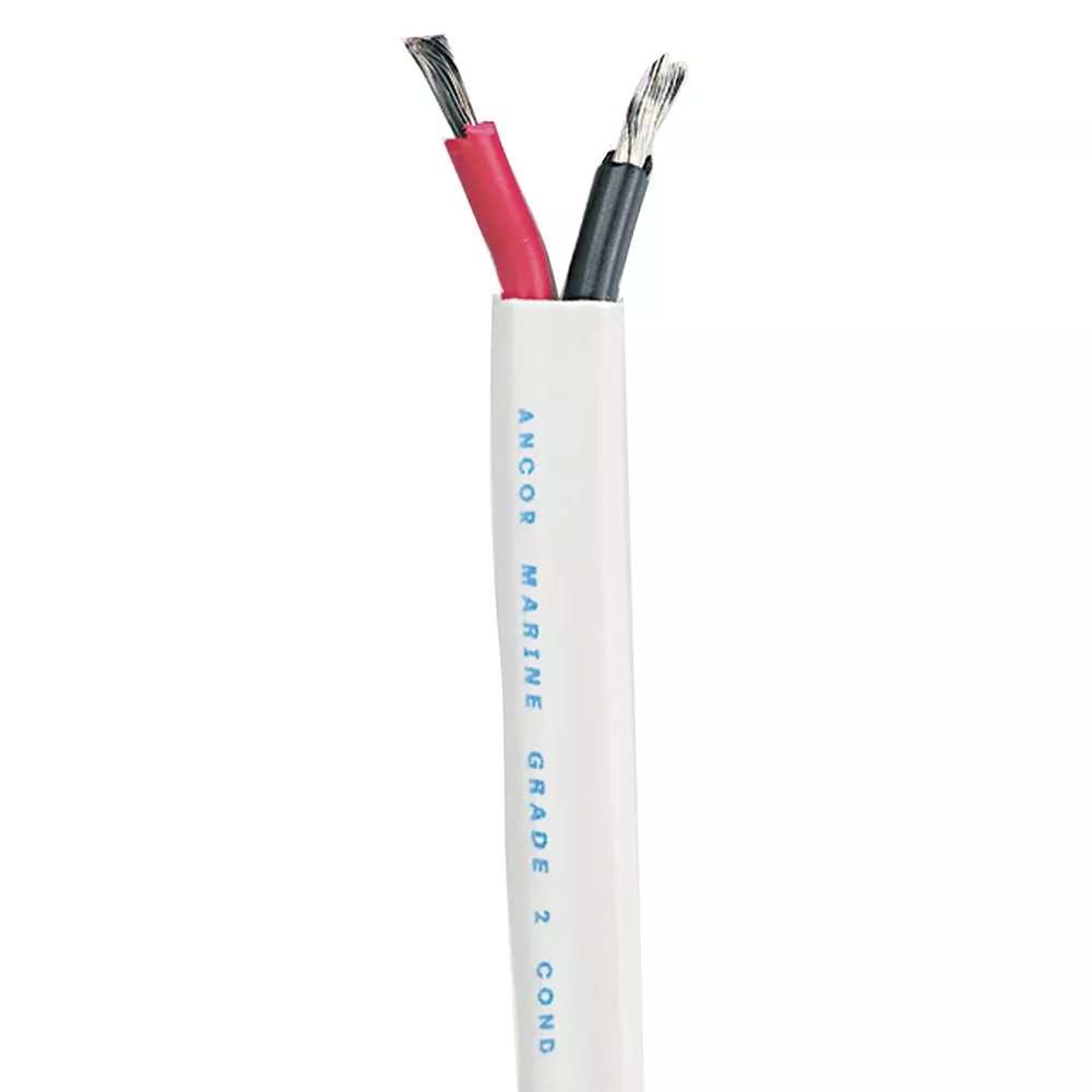 Ancor Standard Duplex Cable - Flat 18 /2 AWG - 2 x 0.8mm Red /Black - 250' [121925]