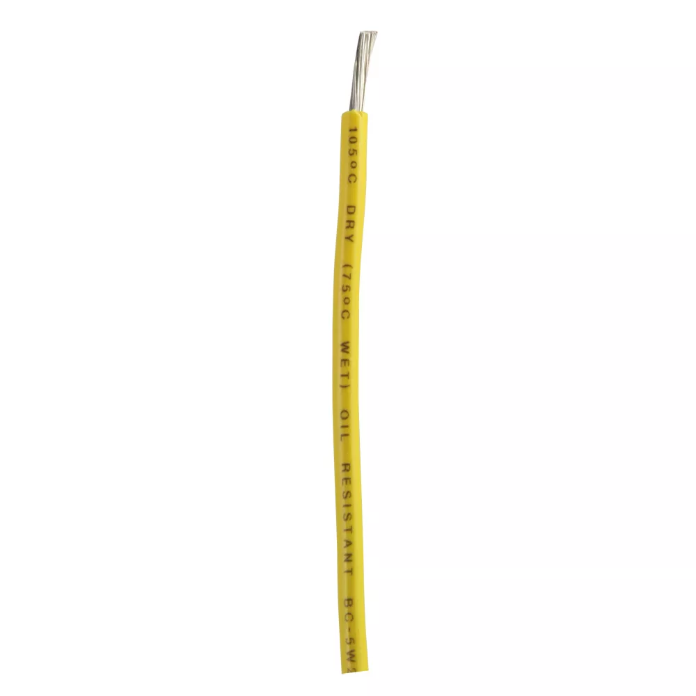 Ancor Yellow 16 AWG Primary Wire – 100′