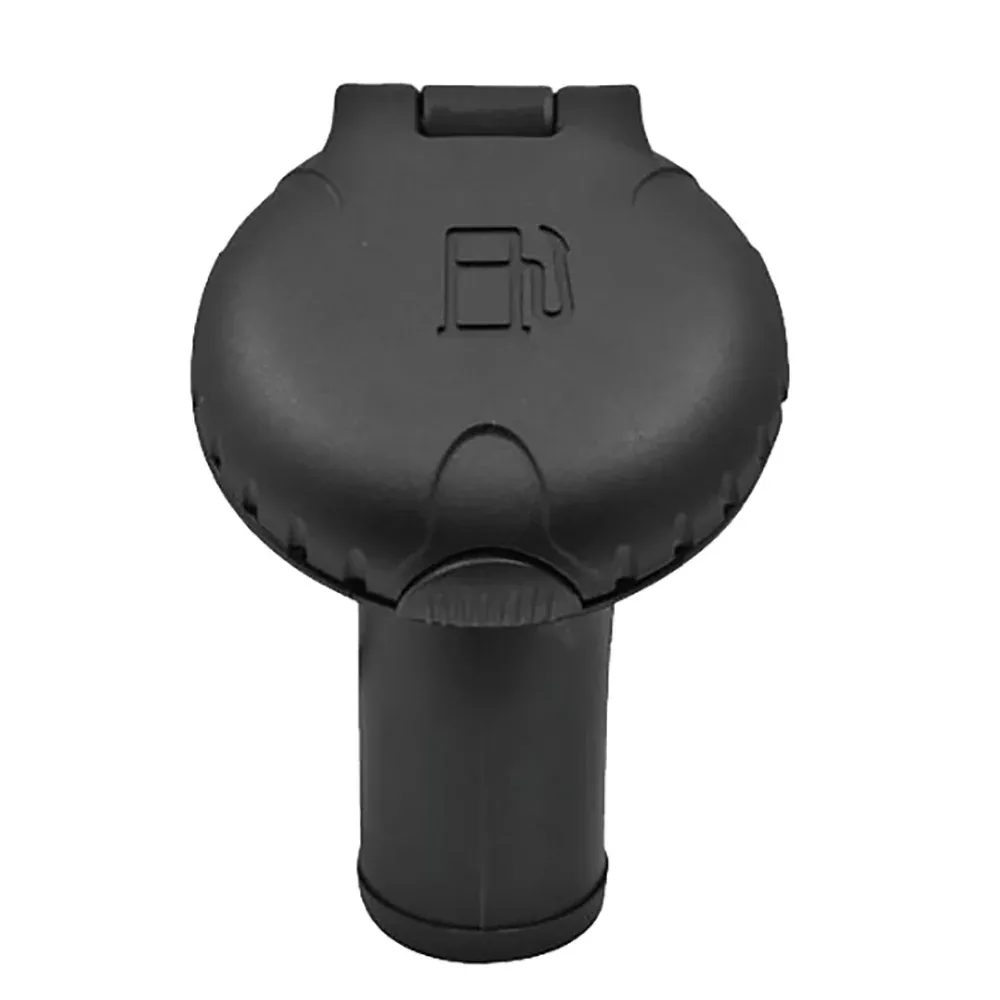 Attwood Deck Fill f/Carbon Canister System – Angled BodyScalloped Black Plastic Cap [99DFCCAB1S]