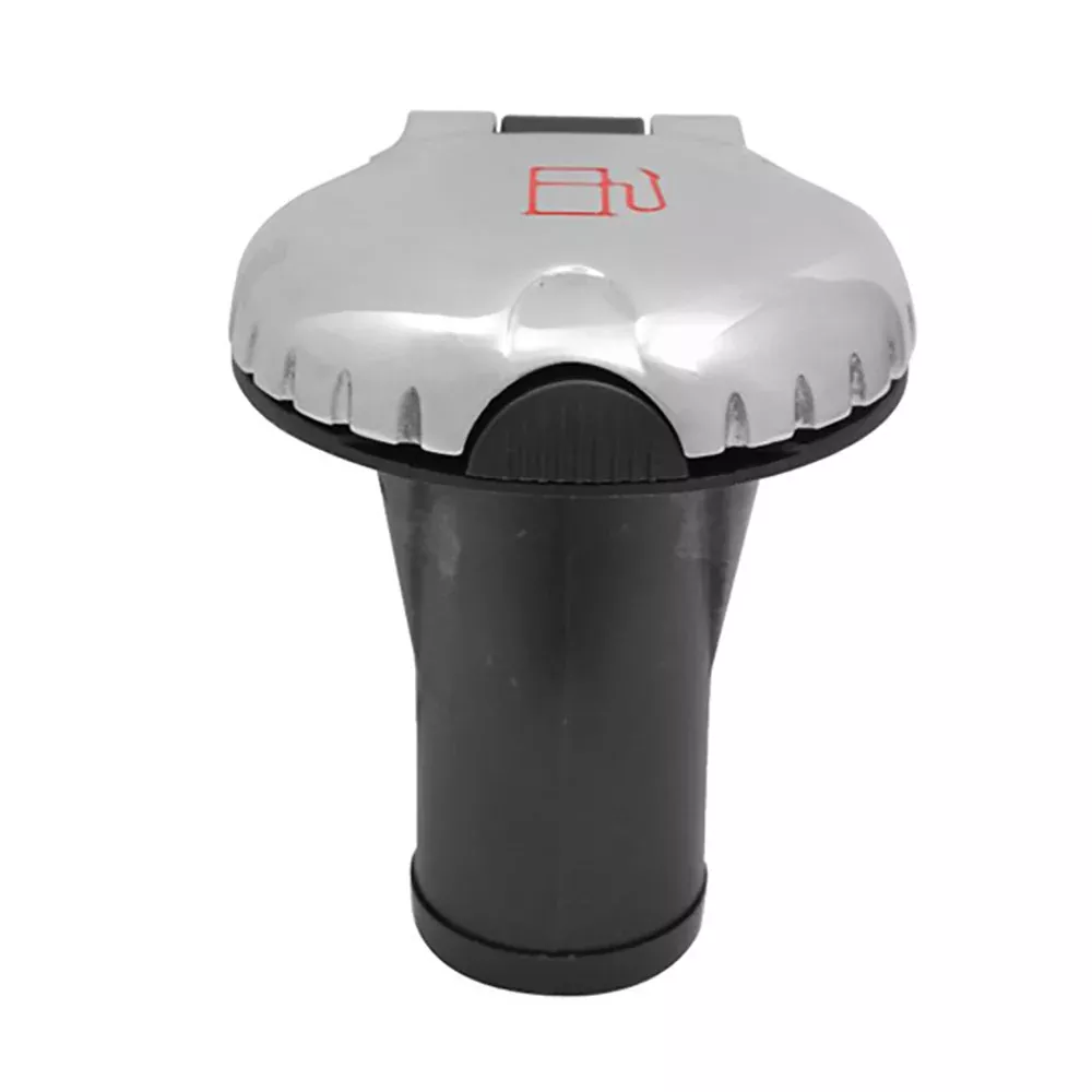 Attwood Deck Fill f /Carbon Canister System - Straight BodyScalloped Chrome Cap [99DFCCSZ1S]