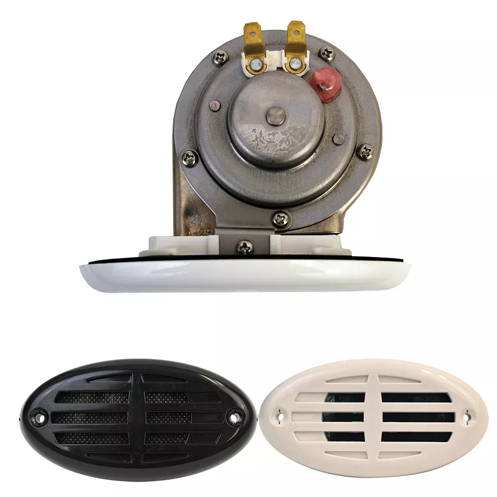Attwood Drop-In Hidden Horn w / Black and White Covers [11478-7]