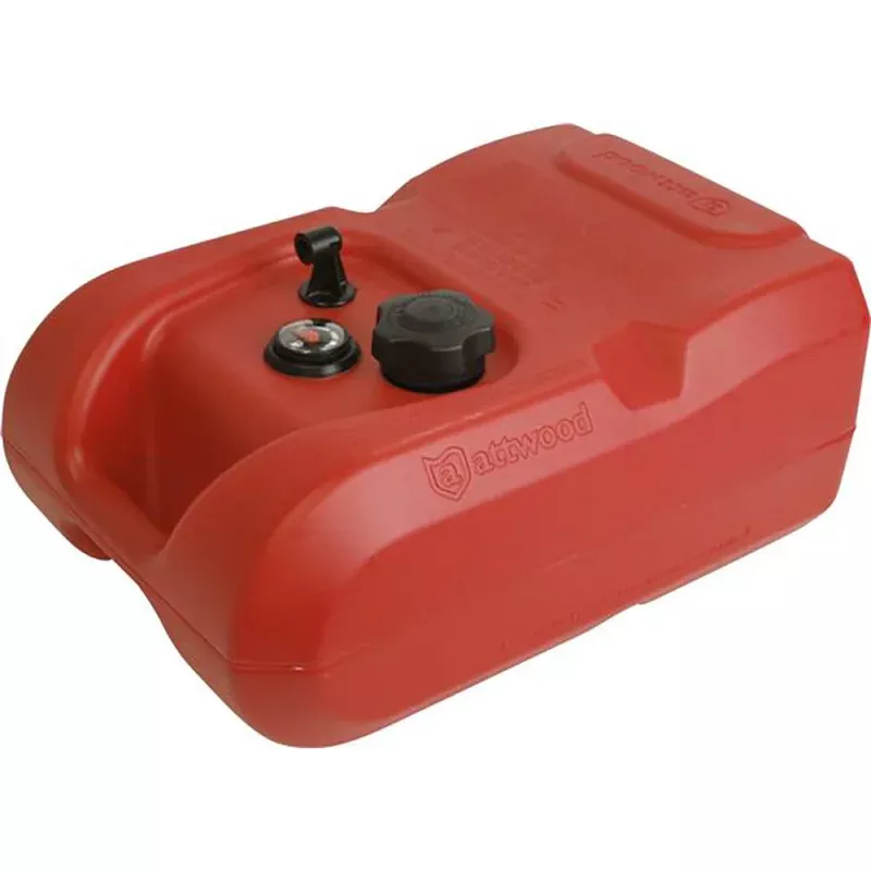 Attwood Portable Fuel Tank - 6 Gallon w /Gauge [8806LPG2]