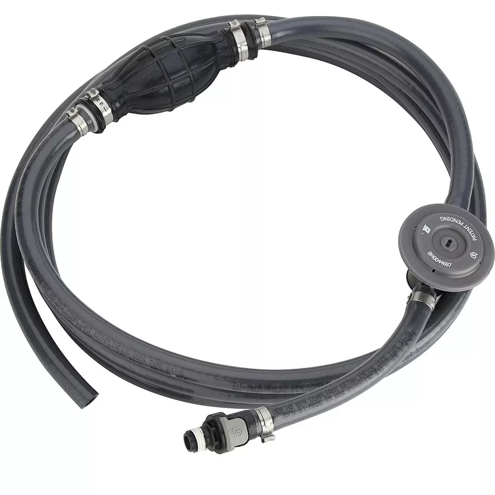 Attwood Universal Fuel Line Kit - 3/8" Dia. x 12 Length w/Sprayless ConnectorsFuel Demand Valve [93812UUSD7]