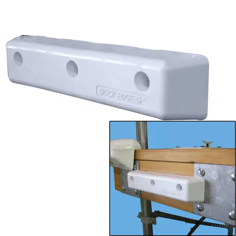 Authentic Dock Edge Protect Straight HD 12″ PVC Dock Bumpers