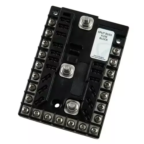 Authentic Egis Split Buss Fuse Block 13 Circuit + Ground 200A [8033]