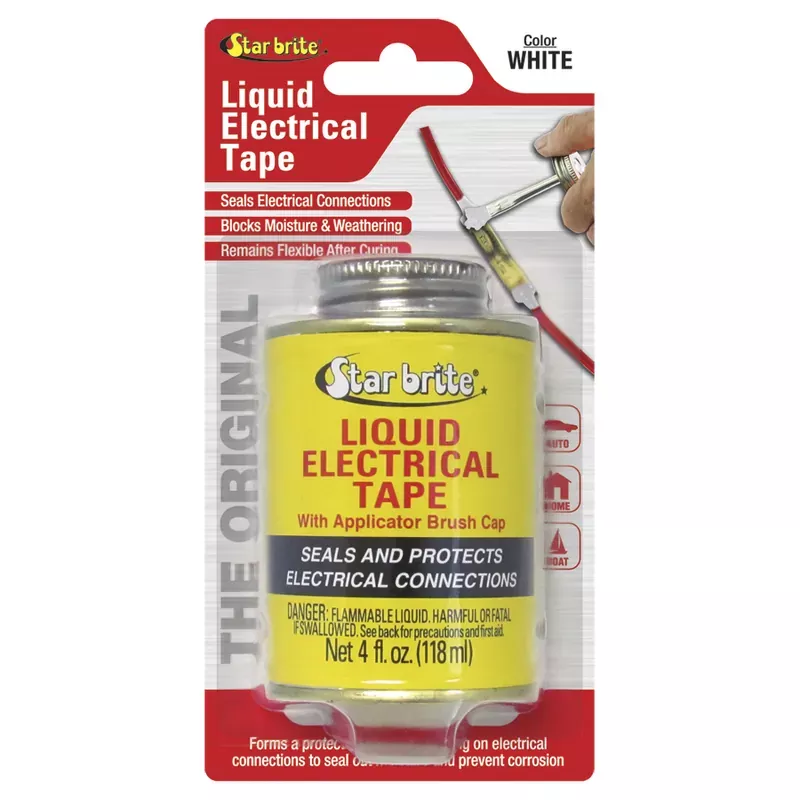 Authentic Star brite Liquid Electrical Tape, White