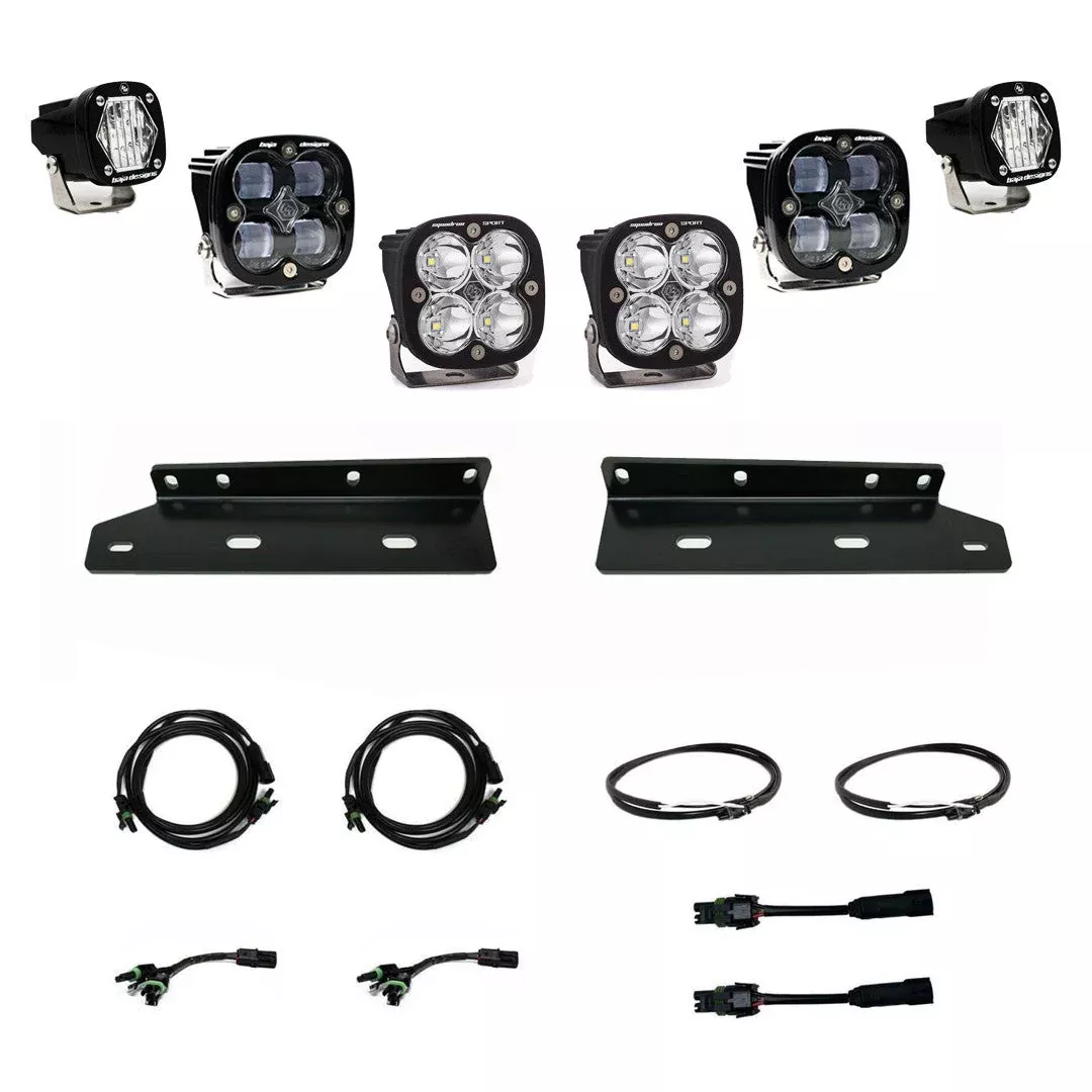Baja Design Aftermarket Fog Pocket Sae Kit Fits [448055]