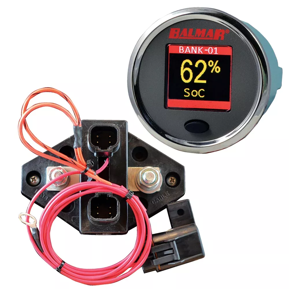 Balmar SG200 Battery Monitor Kit w/Display Shunt10M Cable - 12-48 VDC