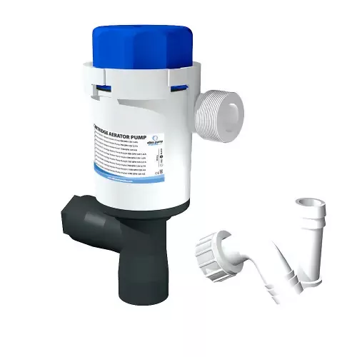 Bargain Albin Pump Twinport Aerator Pump – 750 GPH – 12V [01-05-075]