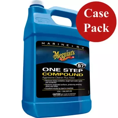 Bargain Meguiars Marine One-Step Compound – 1 Gallon *Case of 4* [M6701CASE]