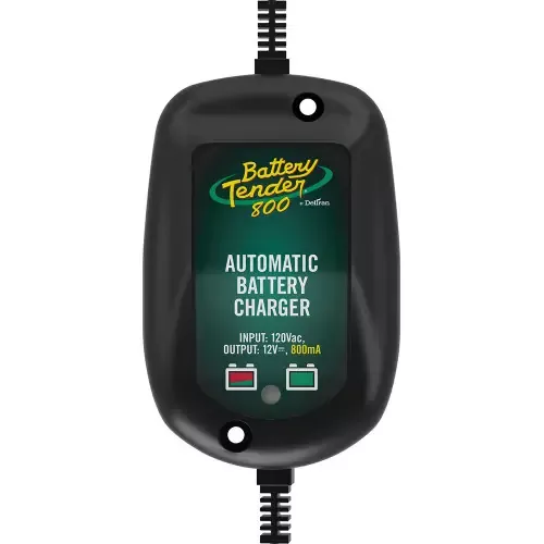 Battery Tender 12V, 800mA Weather Resistant Battery Charger [022-0150-DL-WH] Big Sale