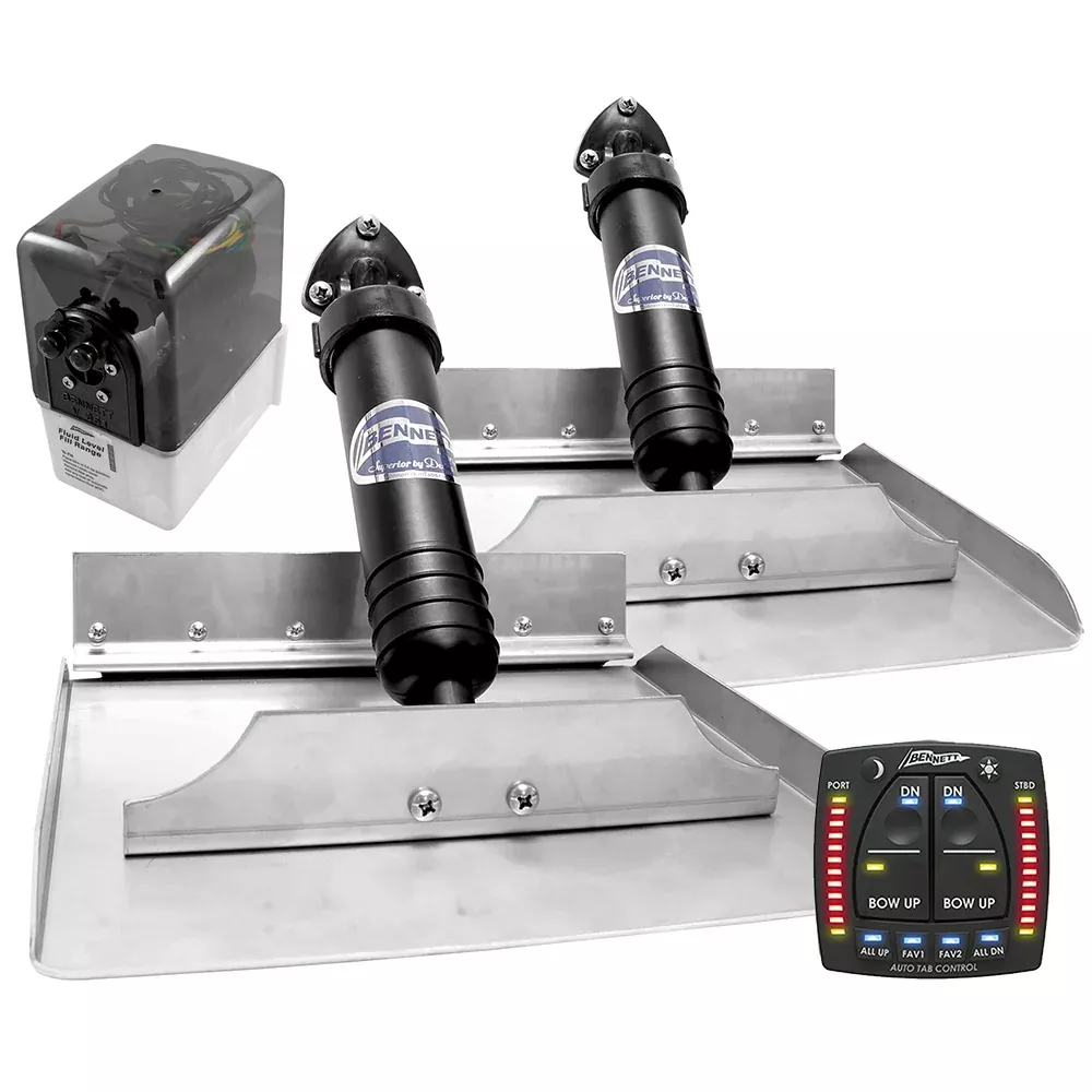 Bennett 129ATP Hydraulic Trim Tab Complete Kit w /Auto Trim Pro [129ATP]