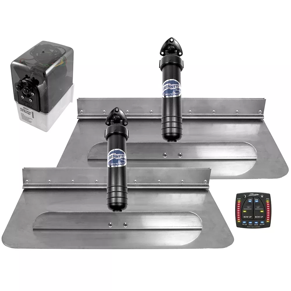 Bennett 2412ATP 24 x 12 Hydraulic Trim Tabs w /ATP [2412ATP]