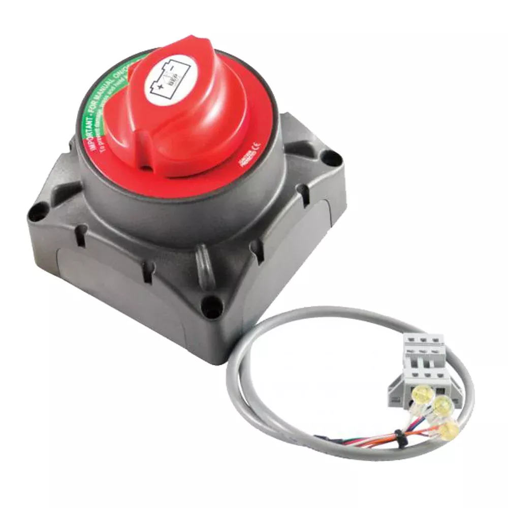 BEP Remote Operated Battery Switch w /Optical Sensor - 500A 12 /24v [720-MDO]