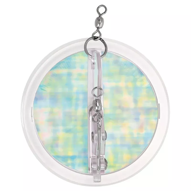 Best Choice Luhr-Jensen 3-1/4″ Dipsy Diver – Clear/Clear Bottom UV Moon Jelly