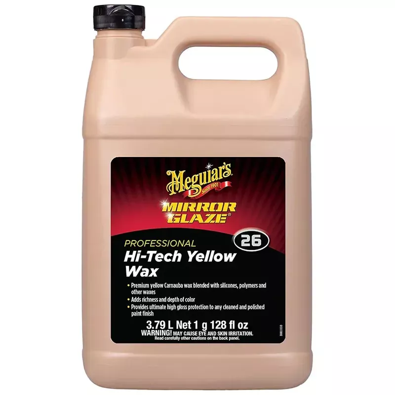 Best Choice Meguiars M2601 Meguiar‘s Professional Hi-Tech Yellow Liquid Wax 1 Gallon