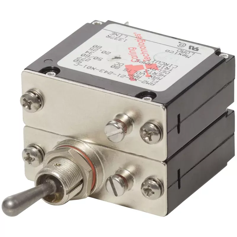 Best Price Blue Sea Systems COTS Military-Grade A-Series Toggle Circuit Breaker, 2 Pole 50A