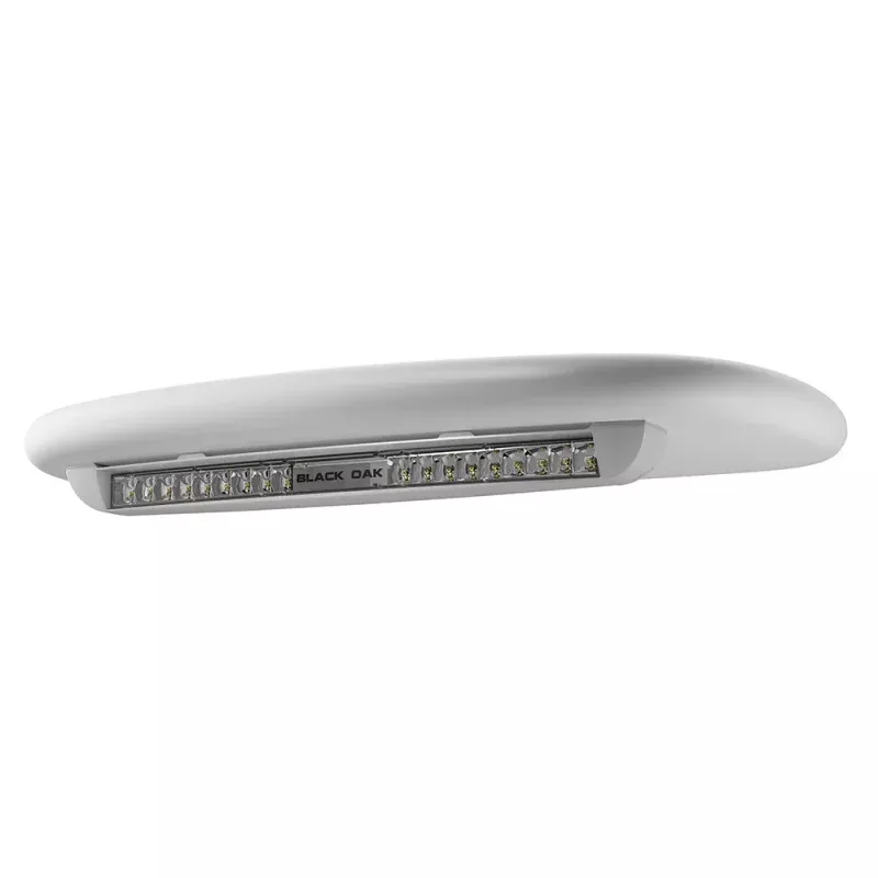 Black Oak Low Profile Marine Bar - Flood - Undermount - White [LP-WXU]