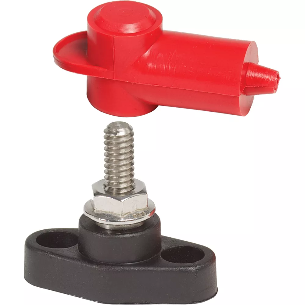 Blue Sea 2011 PowerPost Mini High Amperage Cable Connector 1/4″ Stud