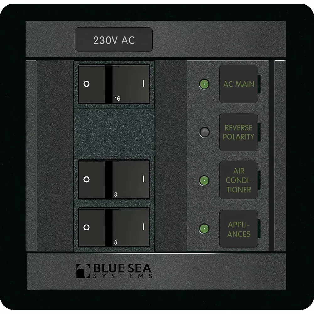 Blue Sea 230 Volt AC Main + 2 Positions [1215]