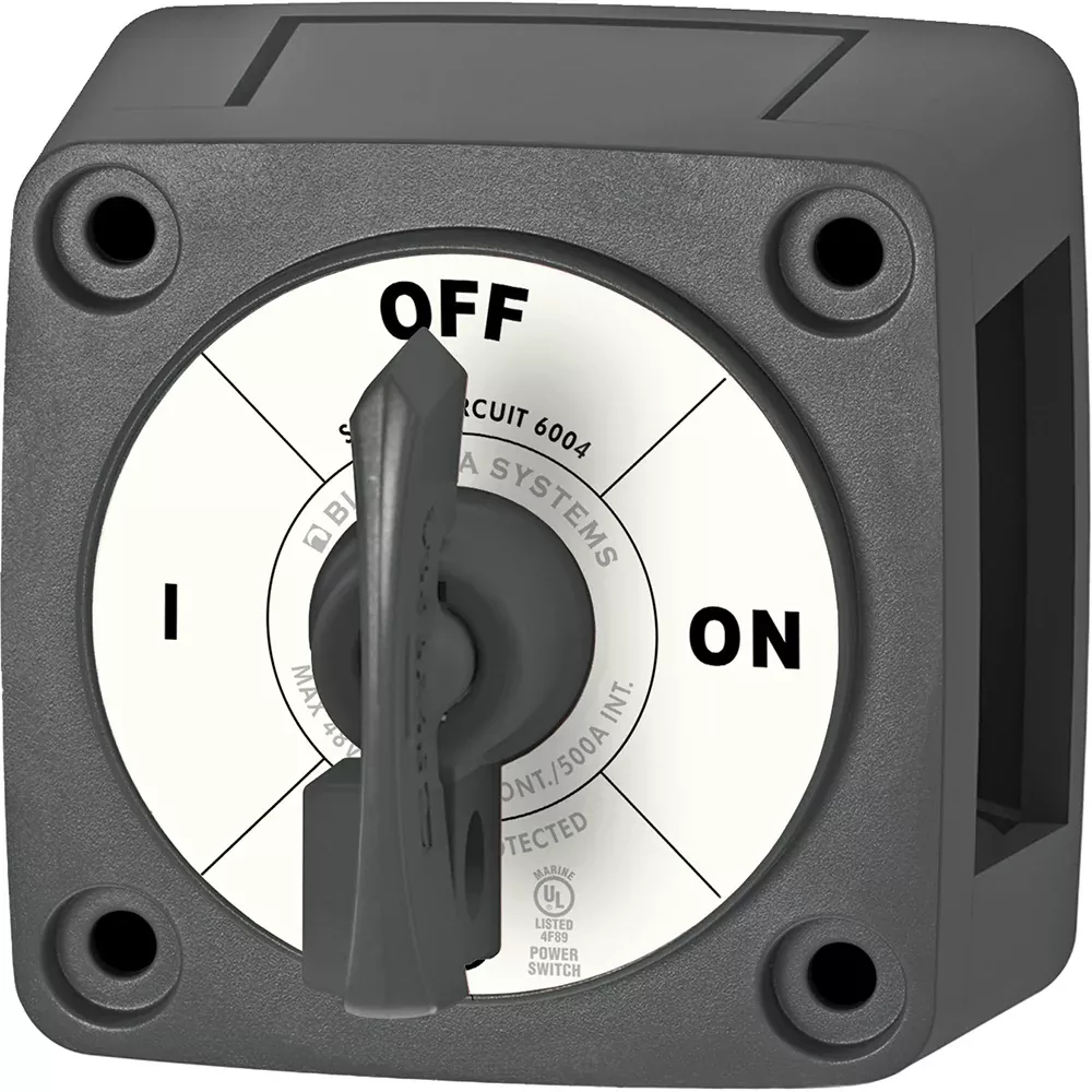 Blue Sea 6004200 Single Circuit ON-OFF w /Locking Key - Black [6004200]