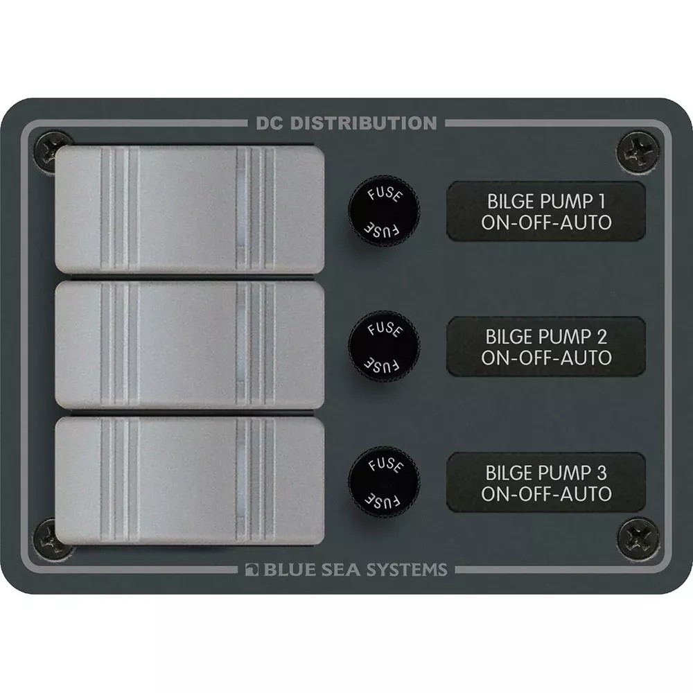 Blue Sea 8665 Contura 3 Bilge Pump Control Panel [8665]