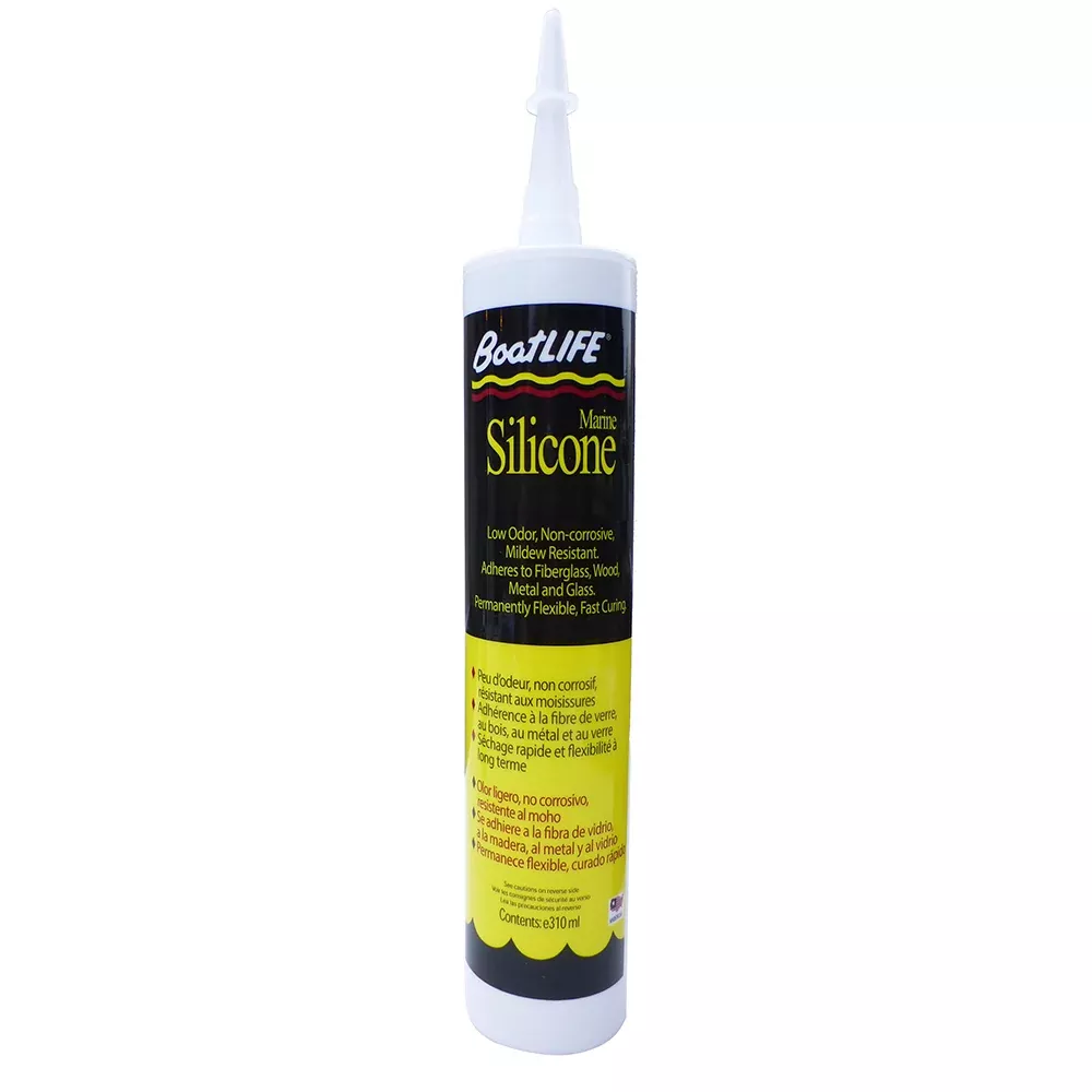 BoatLIFE Silicone Rubber Sealant Cartridge – Black [1152]