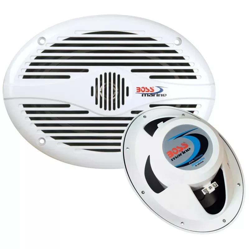 Boss Audio MR690 6″ x 9″ Oval Marine Speakers – (Pair) White Exclusive Offer