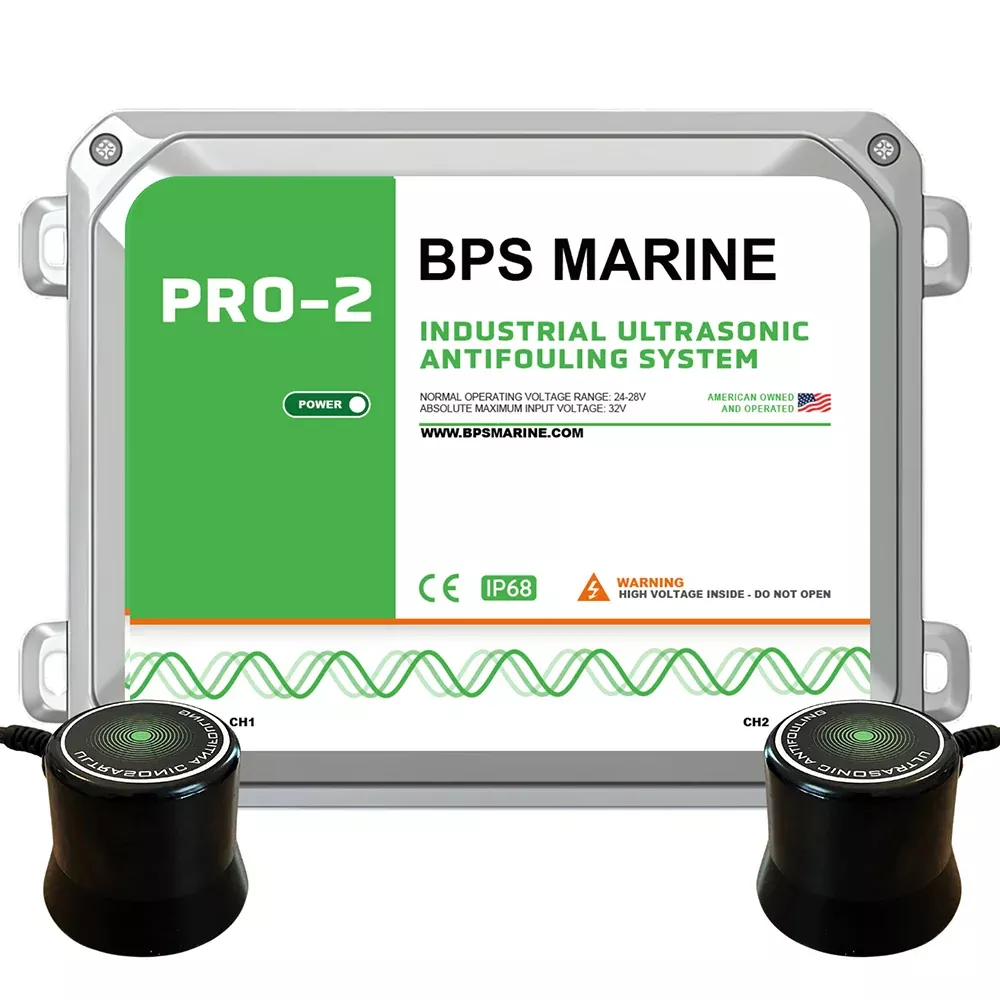BPS Marine PRO-2 2-Transducer Ultrasonic Antifouling System – 24VDC [24V-PRO-2]