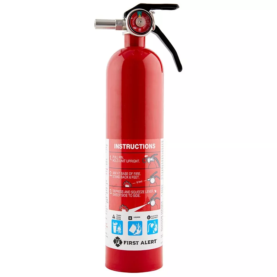 BRK Electron Fire Extinguisher-10bc W/ [GARAGE10]
