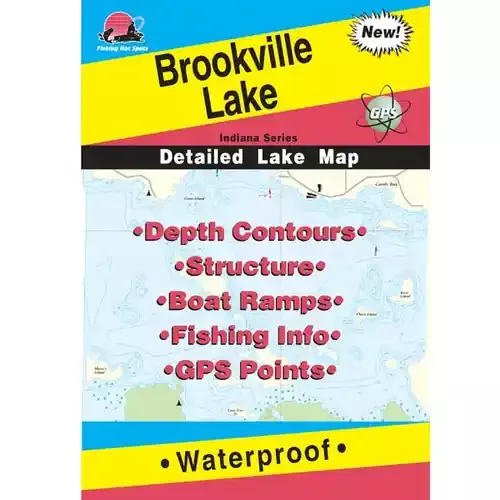 Brookville Lake Fishing Map Super Sale